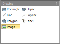 Location of the image item.